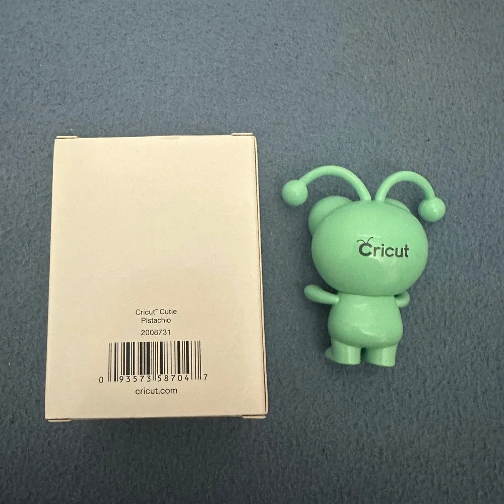 Cricut Cutie Pistachio‎ Green 3 inch Collectible Figurine 2008731 with Box